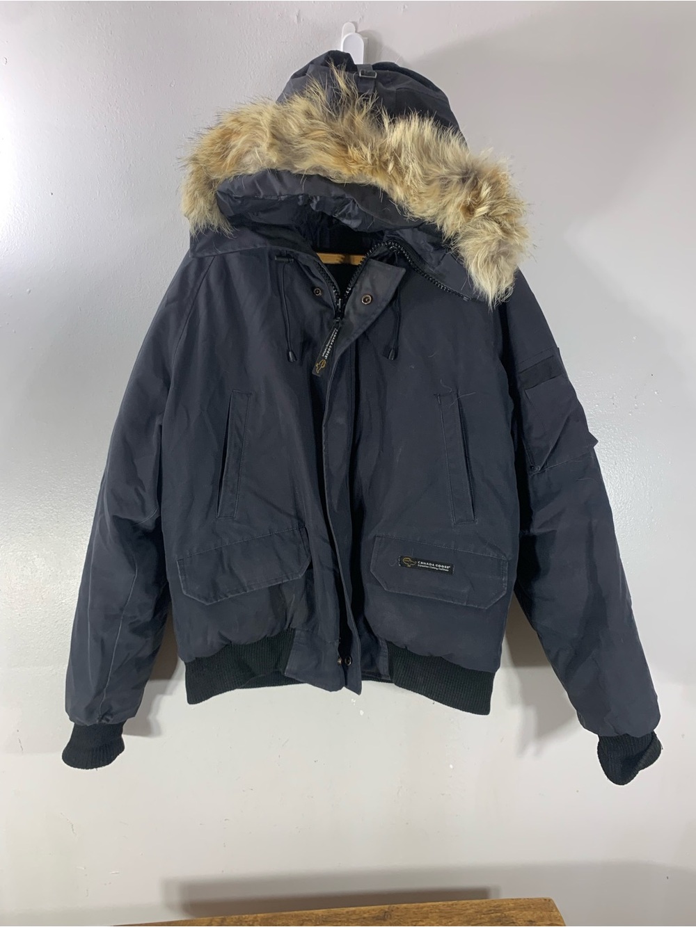 Authentic vintage Canada Goose Arctic Program parka made in Canada